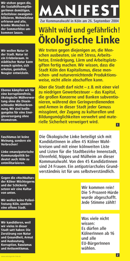 Kln 1 und 2