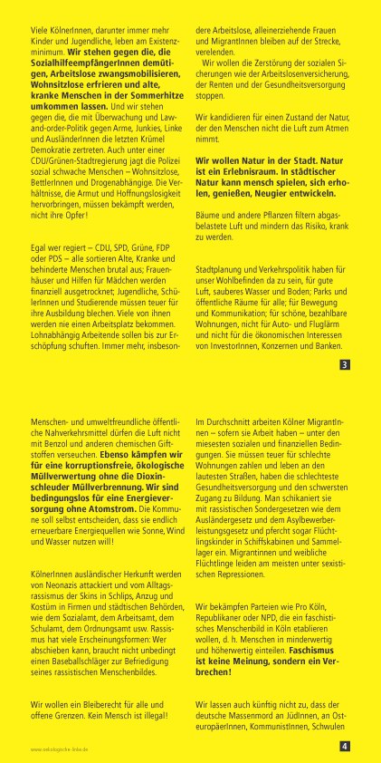Kln 3 und 4